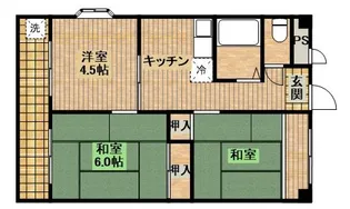 セントラルハイツ【3階】の間取り