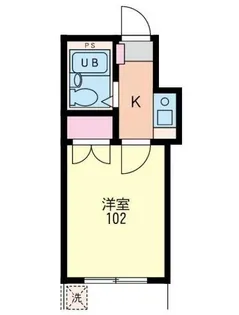 グレイスコーポ羽鳥【2階】の間取り