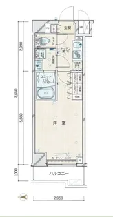ルーブル五反野【3階】の間取り