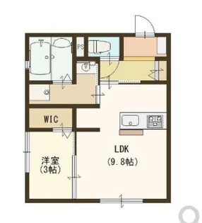 リバーコート七種【1階】の間取り