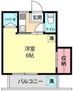 川口マンション【3階】の間取り