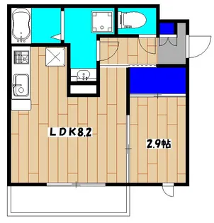 カーサグランデ本八幡【3階】の間取り