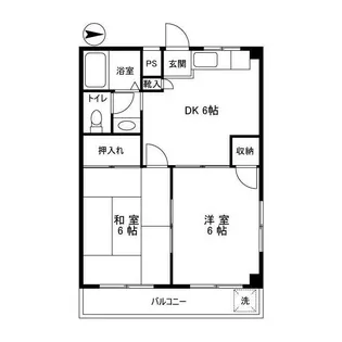 東京都足立区東綾瀬2【マンション】の間取り