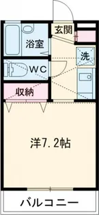 ウエストハイム【1階】の間取り