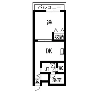 コートサンピア【1階】の間取り