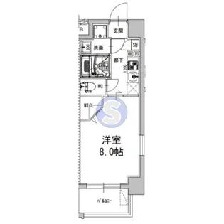 ミラージュパレス新梅田RIO【5階】の間取り
