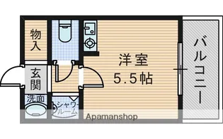 クレイドル江坂【3階】の間取り