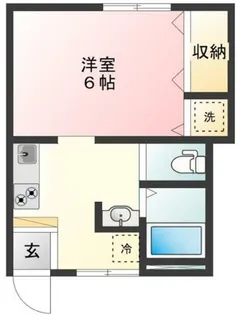 フォレステ碑文谷【1階】の間取り