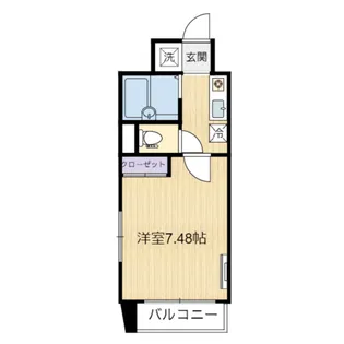 サンシティ五橋アヴァンツァーレ【4階】の間取り