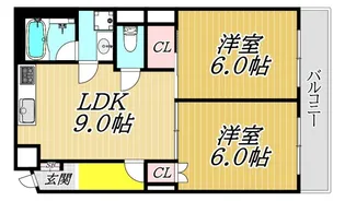 港ハイム【2階】の間取り