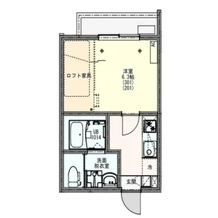 KLEIS岩槻II【2階】の間取り