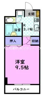 エストシエル【10階】の間取り