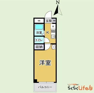神奈川県川崎市幸区南幸町3【マンション】の間取り