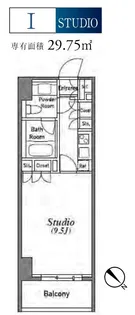 アジリア南麻布Js【7階】の間取り