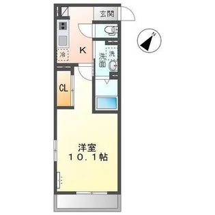 クロト【3階】の間取り