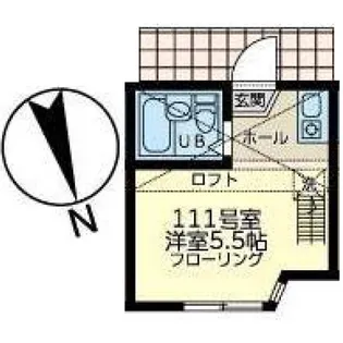 神奈川県横浜市西区境之谷【アパート】の間取り