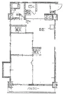 平沢松戸荘【7階】の間取り