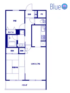 レクセル保土ヶ谷【3階】の間取り