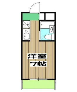 チコーベルメゾン桂【3階】の間取り