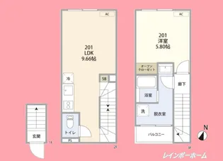 カインドネス亀有の間取り
