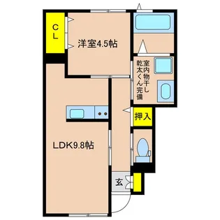 REXEII【1階】の間取り