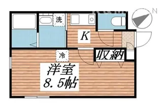 カーザ・レフィナーダIII【1階】の間取り