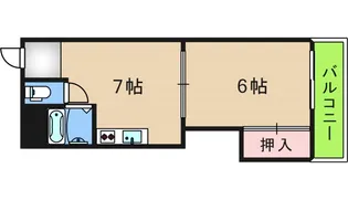 パークサイドイズミ【3階】の間取り