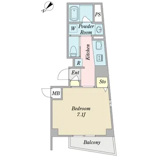セレス プラージュ【5階】の間取り