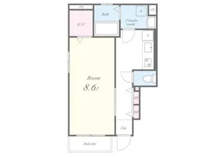 ハイム・ヤバタ【1階】の間取り