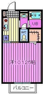 ハウスロイヤルセレ【2階】の間取り