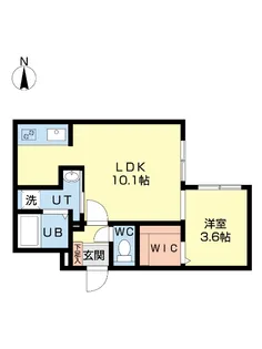 北海道北広島市中央4【マンション】の間取り