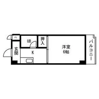 コーポあびこ【4階】の間取り