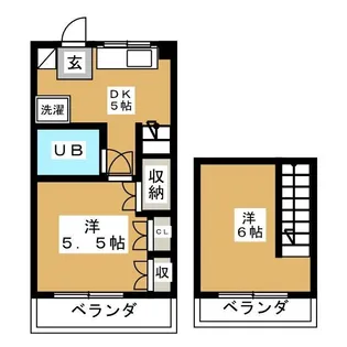 リッチハイツの間取り