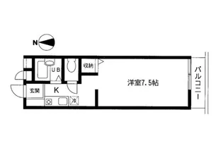 セティオ 二番館【2階】の間取り