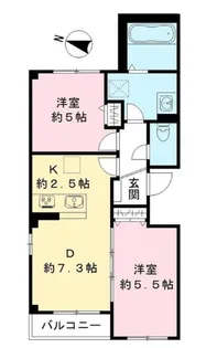 エルキュール東品川(Nearly ZEH)【4階】の間取り