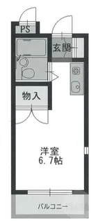 カルム泉【3階】の間取り