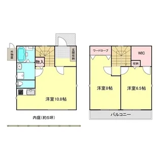 埼玉県児玉郡上里町大字神保原町【一戸建】の間取り