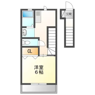 パシフィコ B【2階】の間取り