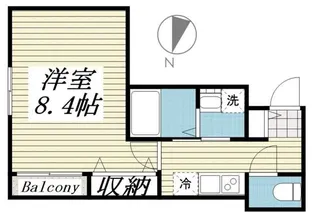 ベルグランデ吉野町【2階】の間取り