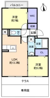 コンフォートスクエア【1階】の間取り