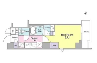 コヌ ブリーズ蒲田【3階】の間取り