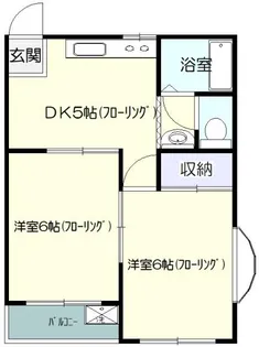 エクセルハイツ【2階】の間取り