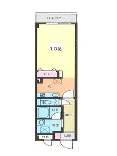 ふろれすた【2階】の間取り