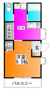 前川第2コーポ【1階】の間取り
