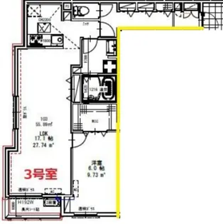 ピースコート登戸VI【1階】の間取り