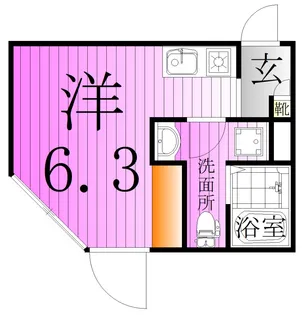 グランミリオ亀有【3階】の間取り
