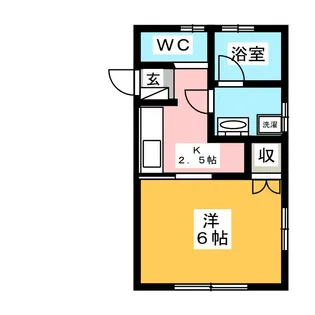 ベルデミール【2階】の間取り