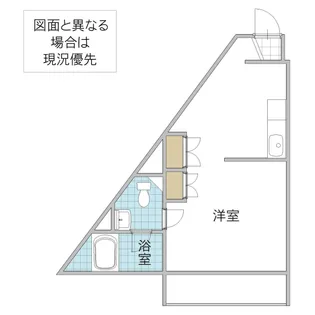 ジュネス並木【1階】の間取り