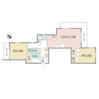 (シニア限定)ヘーベルVillageひばりが丘~ヘーベルヴィレッジひば【3階】の間取り