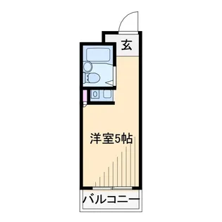 ヨコハマベイストロベリーインターナショナル【3階】の間取り